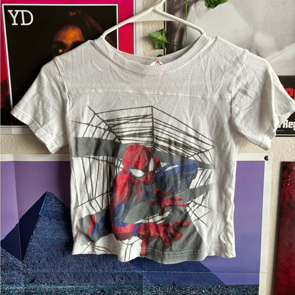 spiderman baby tee